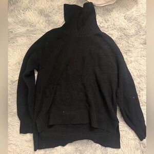 Old Navy Black Cowl Neck Sweater